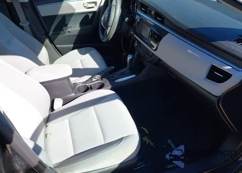 2015 Toyota Corolla Le Plus из США, поврежденный, VIN 2T1BURHEXFC380559